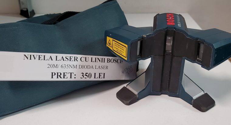 Nivela laser Bosch GTL 3 Professional