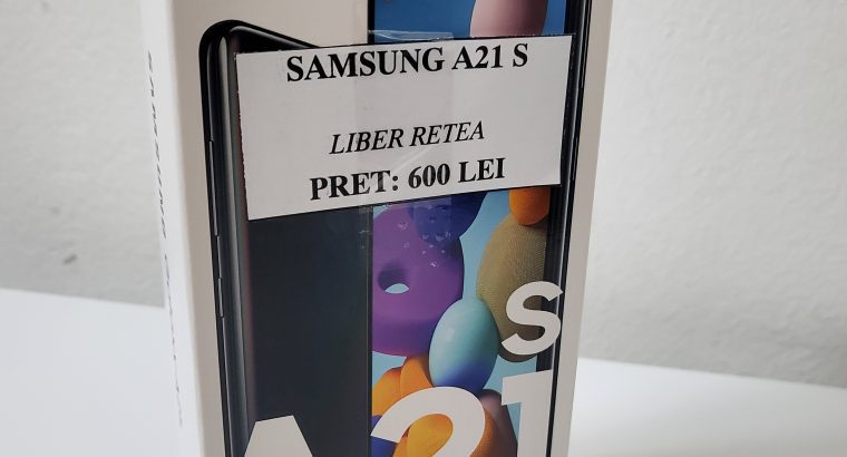 Samsung A21S la cutie nou