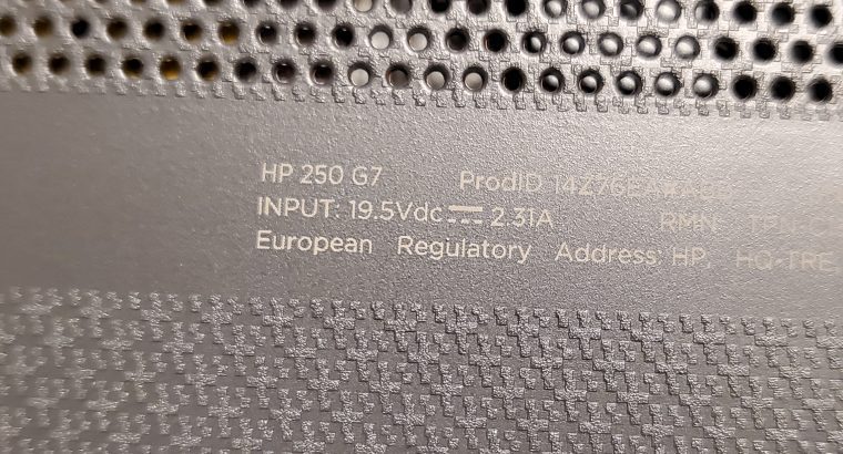 Laptop Hp 250 G7 – I5 gen 10 NeW