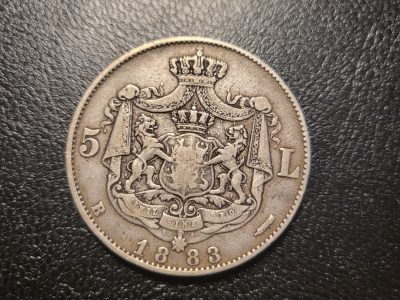 Moneda argint 1883